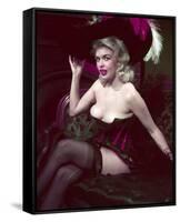 Jayne Mansfield-null-Framed Stretched Canvas