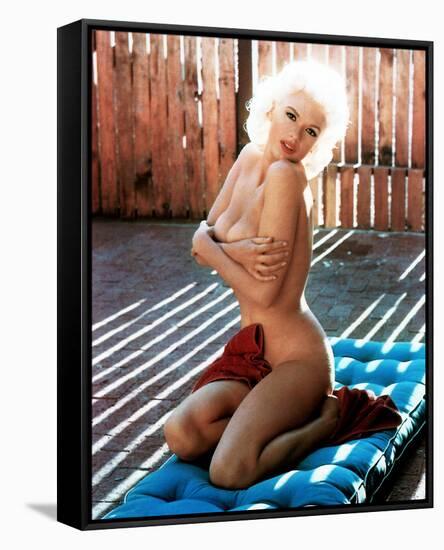 Jayne Mansfield-null-Framed Stretched Canvas