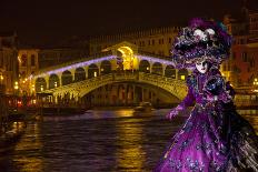 Elaborate Costume for Carnival Festival, Venice, Italy-Jaynes Gallery-Photographic Print