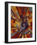 Jazz 1 2012 Abstract Music-Lee Campbell-Framed Giclee Print