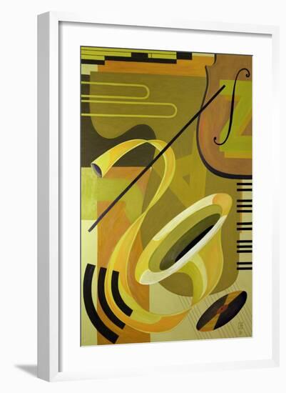 Jazz, 2004-Carolyn Hubbard-Ford-Framed Giclee Print