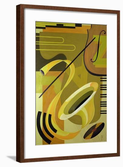 Jazz, 2004-Carolyn Hubbard-Ford-Framed Giclee Print