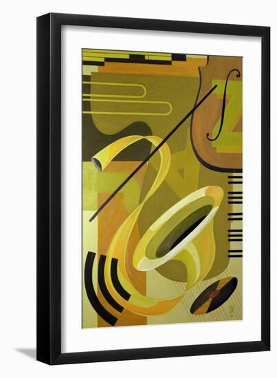 Jazz, 2004-Carolyn Hubbard-Ford-Framed Giclee Print