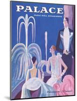 Jazz Age Paris, Palace-null-Mounted Art Print