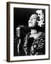 Jazz and Blues Singer Billie Holiday (1915-1959) in the 40's-null-Framed Photo