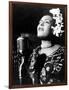 Jazz and Blues Singer Billie Holiday (1915-1959) in the 40's-null-Framed Photo