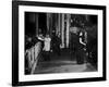 Jazz and Blues Singer Billie Holiday with Bluesmen Hot Lips Page and Jimmie Evans at Apollo Theatre-null-Framed Photo