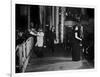 Jazz and Blues Singer Billie Holiday with Bluesmen Hot Lips Page and Jimmie Evans at Apollo Theatre-null-Framed Photo