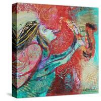 Jazz Angel-Sylvia Paul-Stretched Canvas