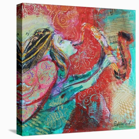 Jazz Angel-Sylvia Paul-Stretched Canvas