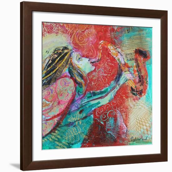 Jazz Angel-Sylvia Paul-Framed Giclee Print