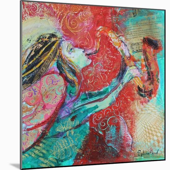 Jazz Angel-Sylvia Paul-Mounted Giclee Print