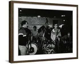 Jazz at the Bell, Codicote, Hertfordshire, January 1984-Denis Williams-Framed Photographic Print