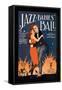 Jazz Babies' Ball-null-Framed Stretched Canvas