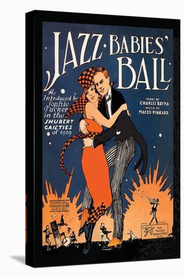 Jazz Babies' Ball-null-Stretched Canvas