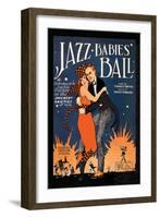 Jazz Babies' Ball-null-Framed Art Print