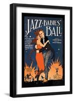 Jazz Babies' Ball-null-Framed Art Print