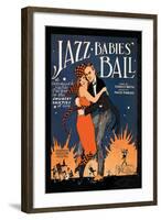 Jazz Babies' Ball-null-Framed Art Print