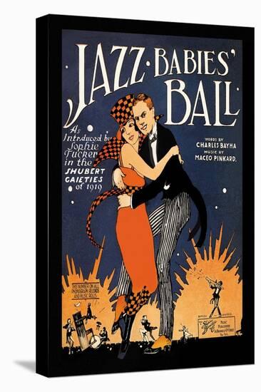 Jazz Babies' Ball-null-Stretched Canvas