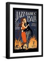 Jazz Babies' Ball-null-Framed Art Print