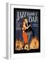 Jazz Babies' Ball-null-Framed Art Print