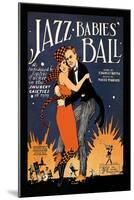 Jazz Babies' Ball-null-Mounted Art Print