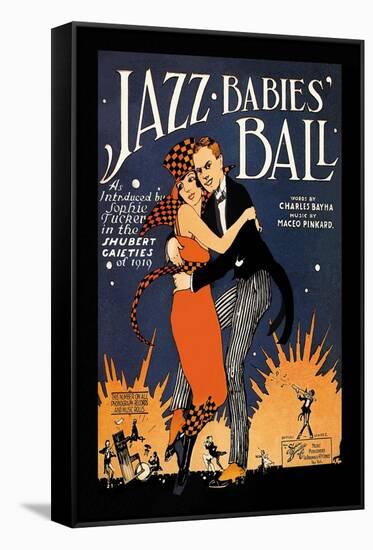 Jazz Babies' Ball-null-Framed Stretched Canvas