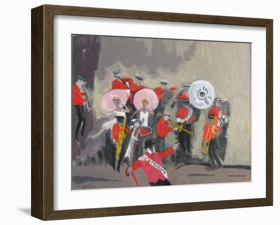 Jazz Band, 2008-David Alan Redpath Michie-Framed Giclee Print