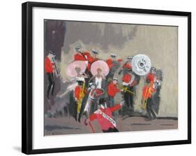 Jazz Band, 2008-David Alan Redpath Michie-Framed Giclee Print