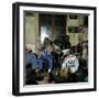 Jazz Band at Preservation Hall, New Orleans-null-Framed Photographic Print