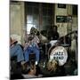Jazz Band at Preservation Hall, New Orleans-null-Mounted Photographic Print