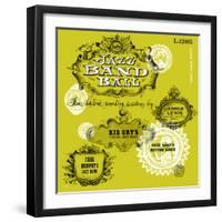 Jazz Band Ball-null-Framed Art Print