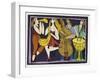 Jazz Band I-Leslie Xuereb-Framed Giclee Print