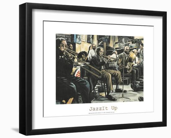 Jazz Band-Gregory Myrick-Framed Art Print