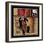 Jazz Cello-CW Designs Inc-Framed Art Print