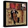 Jazz Cello-CW Designs Inc-Stretched Canvas