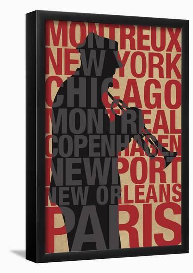 Jazz Cities-null-Framed Poster