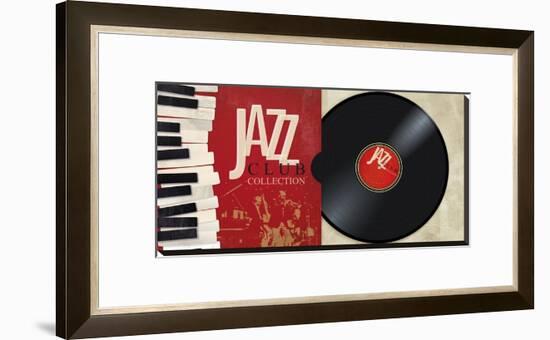 Jazz Club Collection-Steven Hill-Framed Stretched Canvas