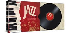 Jazz Club Collection-Steven Hill-Framed Stretched Canvas