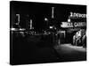 Jazz Club Three Deuces in the 52nd Street in New York-null-Stretched Canvas