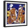 Jazz Collage I-Gil Mayers-Framed Giclee Print