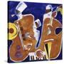 Jazz Collage I-Gil Mayers-Stretched Canvas