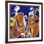 Jazz Collage I-Gil Mayers-Framed Giclee Print