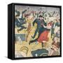 Jazz, Dance, Music 1921-null-Framed Stretched Canvas