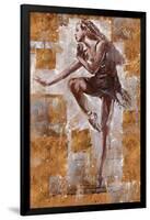 Jazz Dancer No. 1-Marta Wiley-Framed Art Print