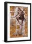 Jazz Dancer No. 1-Marta Wiley-Framed Art Print