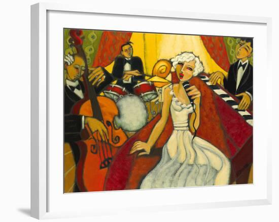 Jazz Diva Blanche-Marsha Hammel-Framed Giclee Print