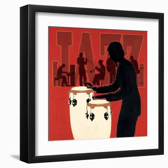 Jazz Ensemble-Marco Fabiano-Framed Art Print