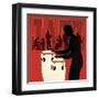 Jazz Ensemble-Marco Fabiano-Framed Art Print