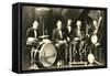 Jazz Ensemble-null-Framed Stretched Canvas